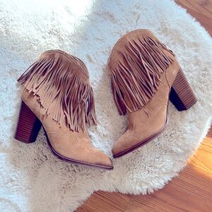 Sam Edelman Benjie Fringe Booties
